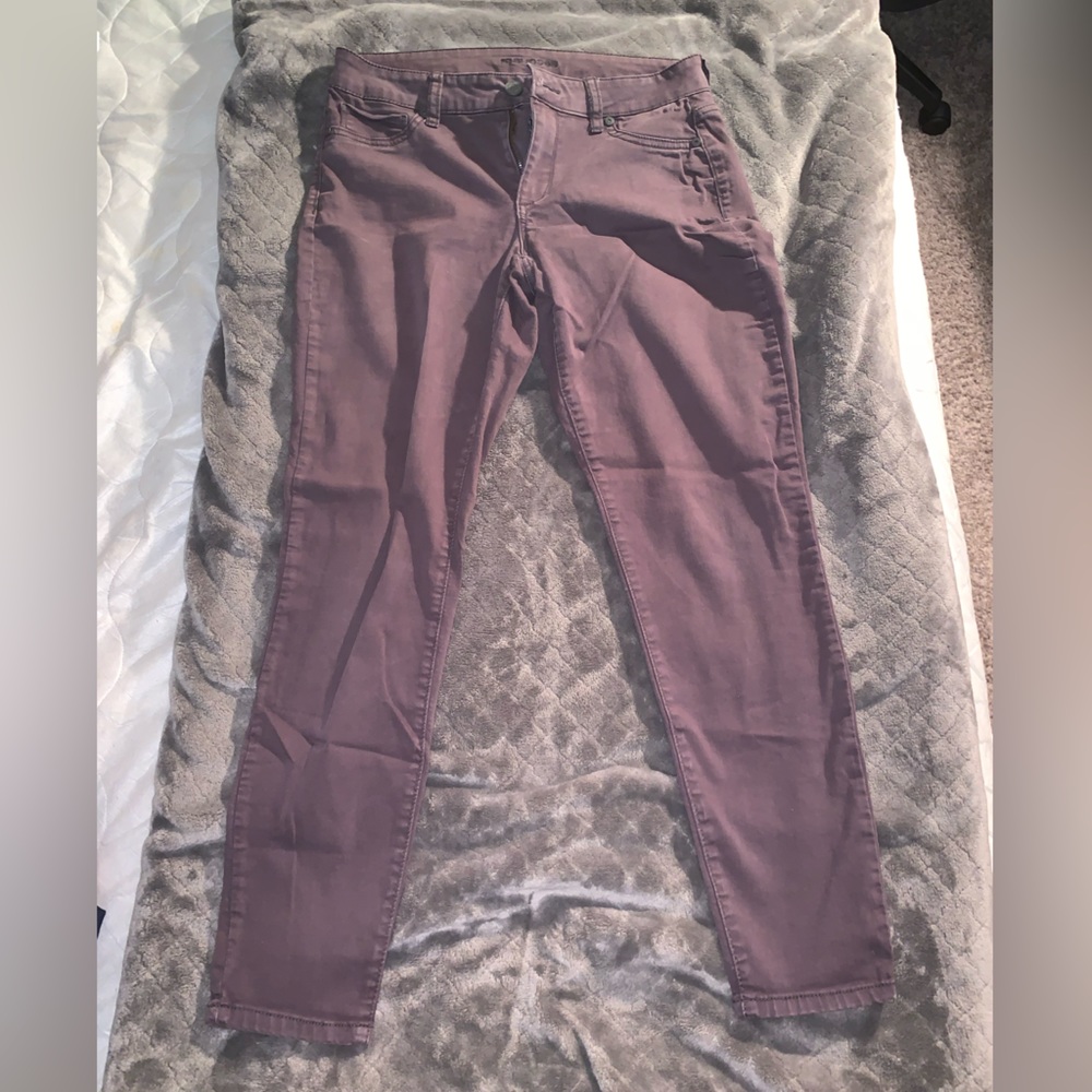 BOGO WHEN BUNDLED!! Maurice’s Light Plum Stretchy Mid-Rise Skinny Work Pants
